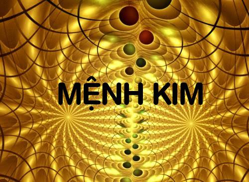 Người mệnh Kim hợp màu vàng, nâu