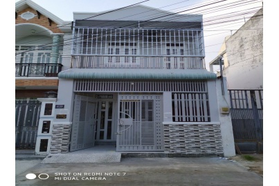 Bán nhà sổ hồng riêng mặt tiền hẻm Mười Cung 2295 Nhà Bè